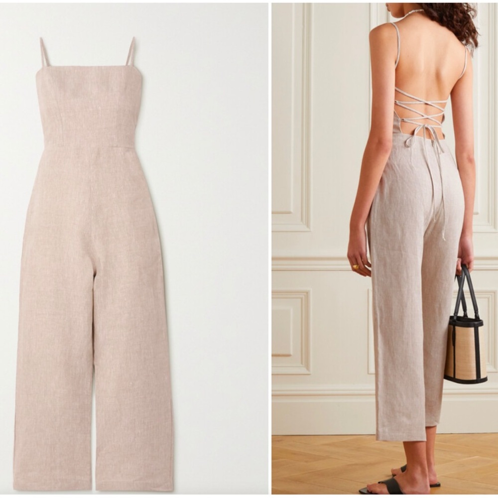 Reformation Tan Jumpsuit
Never worn
Sz.0